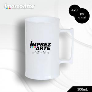 Caneca De Chopp acrílico 300ml    Consulte disponibilidade