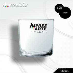 Copo Wisk Personalizado Vidro 265ml    Consulte disponibilidade