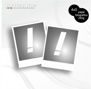 Papel Fotográfico por metro   4x0   